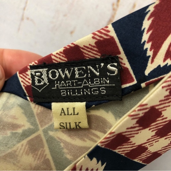 Vintage Tie, Bowen’s Hart-Albin Billings. All Silk Tie. Good vintage condition! - Picture 2 of 5